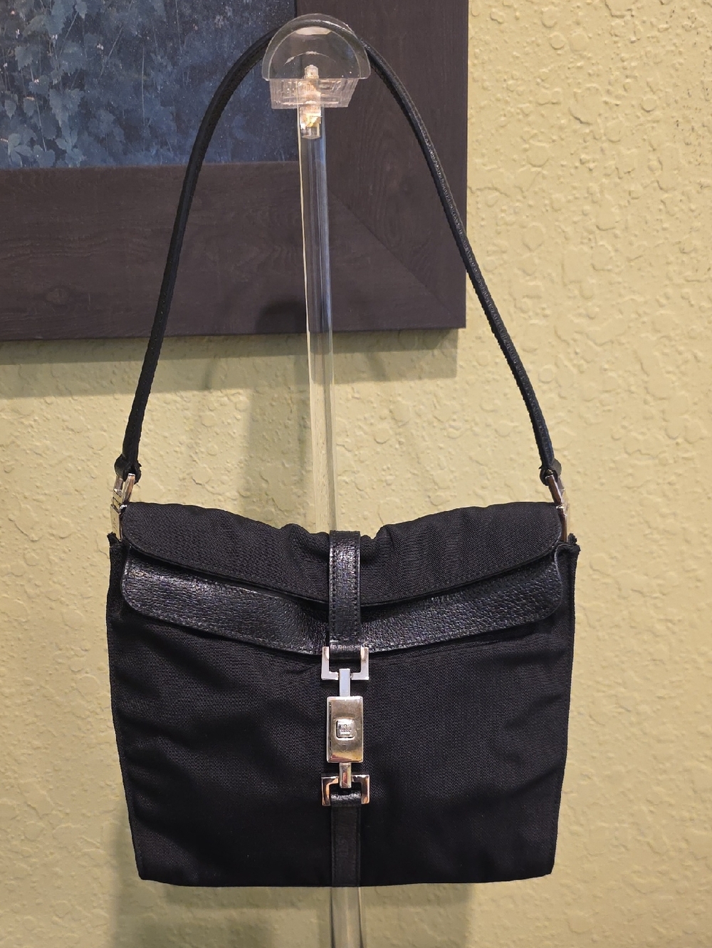 GUCCI JACKIE Black Shoulder Bag